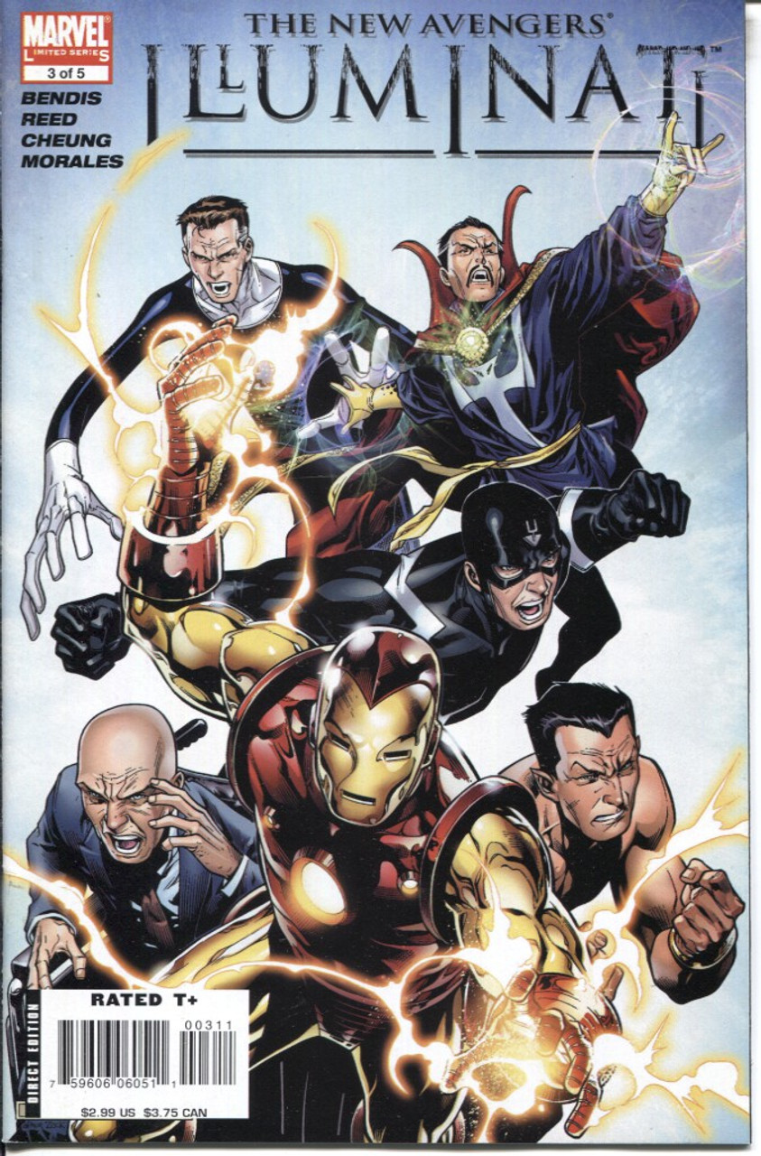 Avengers Illuminati (2007 Series) #3 NM- 9.2