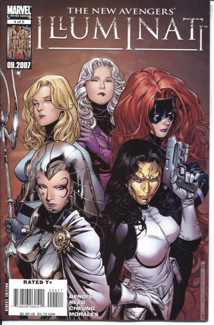 Avengers Illuminati (2007 Series) #4 NM- 9.2