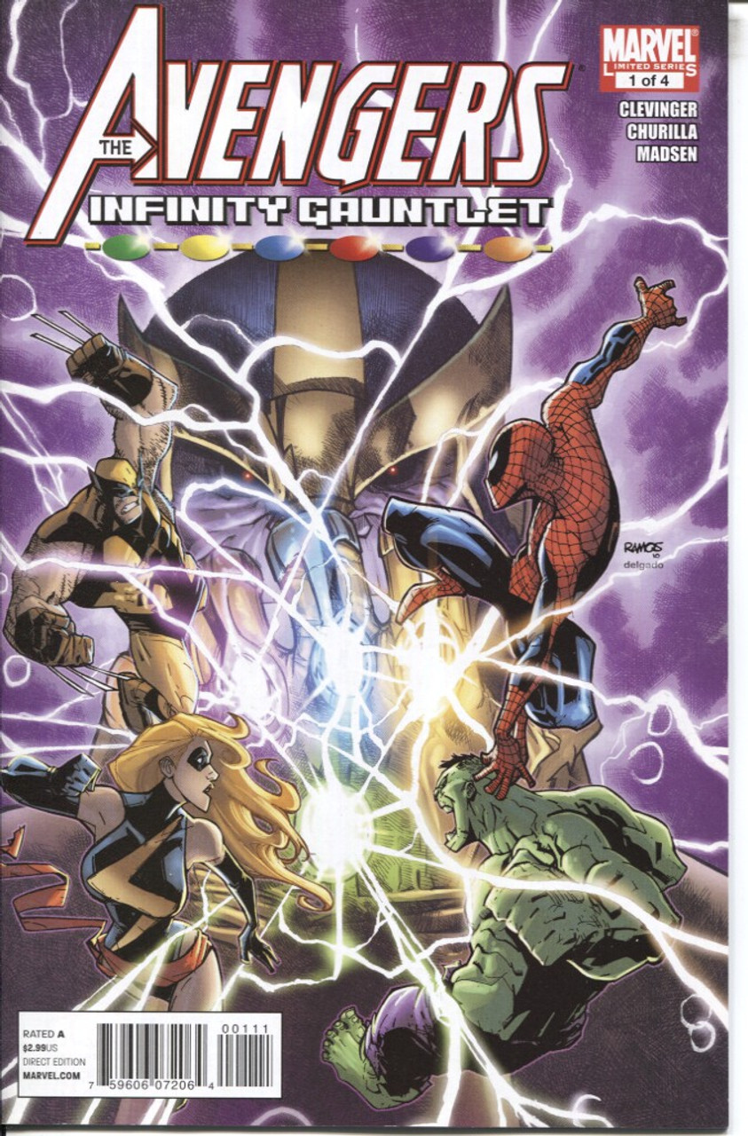 Avengers Infinity Gauntlet #1 NM- 9.2