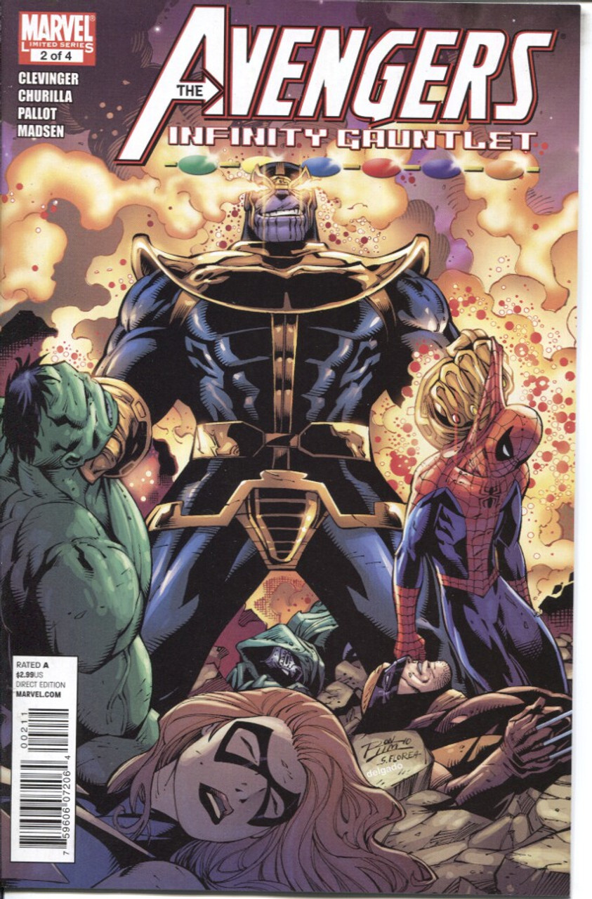 Avengers Infinity Gauntlet #2 NM- 9.2