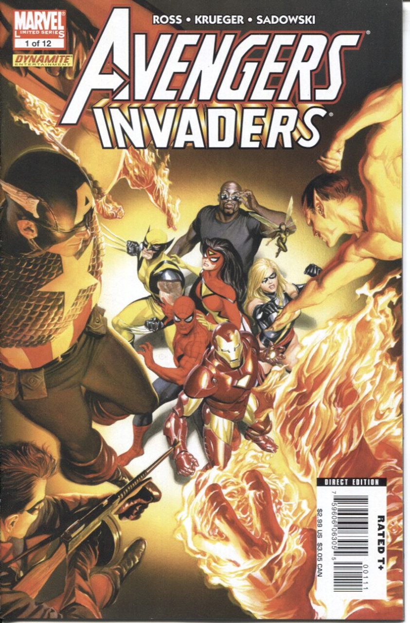 Avengers Invaders (2008 Series) #1 NM- 9.2