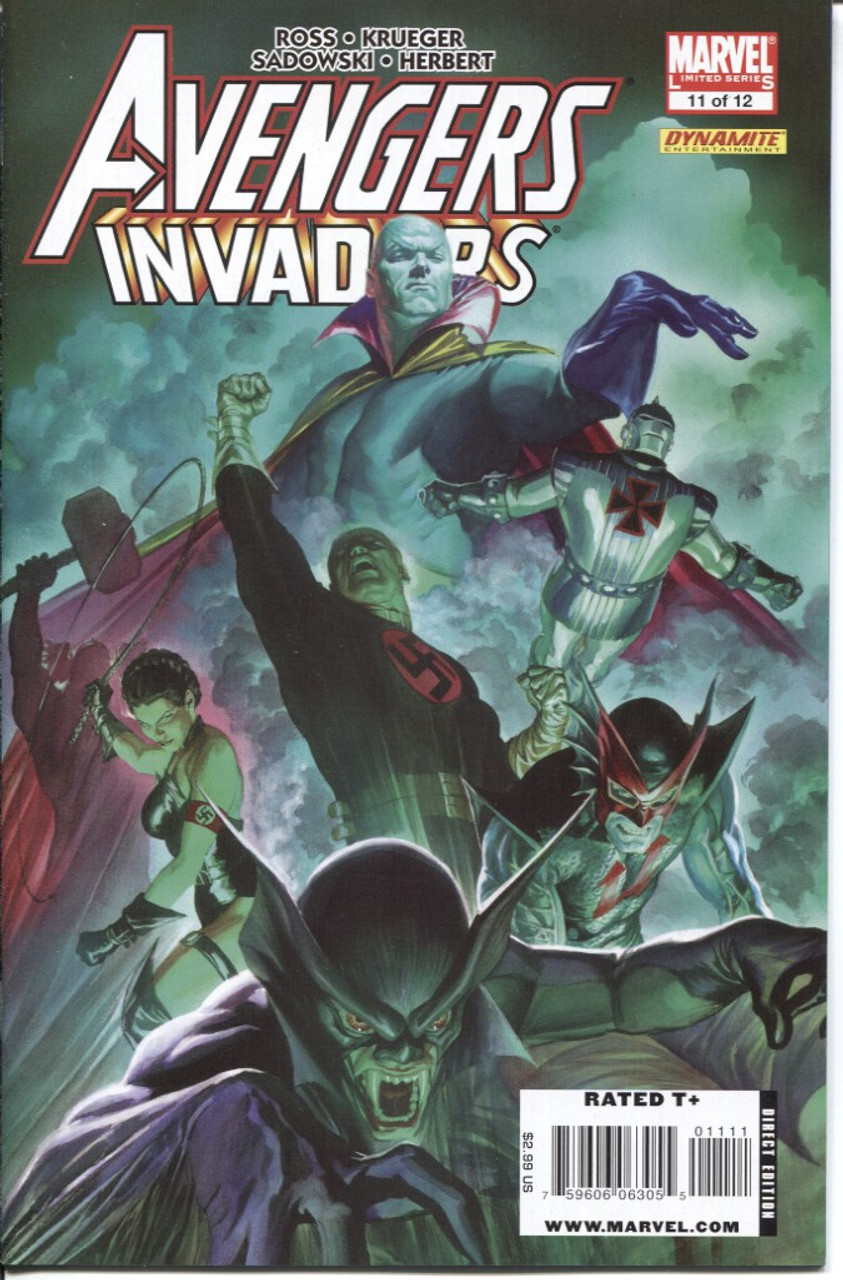 Avengers Invaders (2008 Series) #11 NM- 9.2