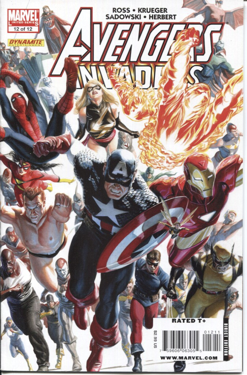 Avengers Invaders (2008 Series) #12 NM- 9.2