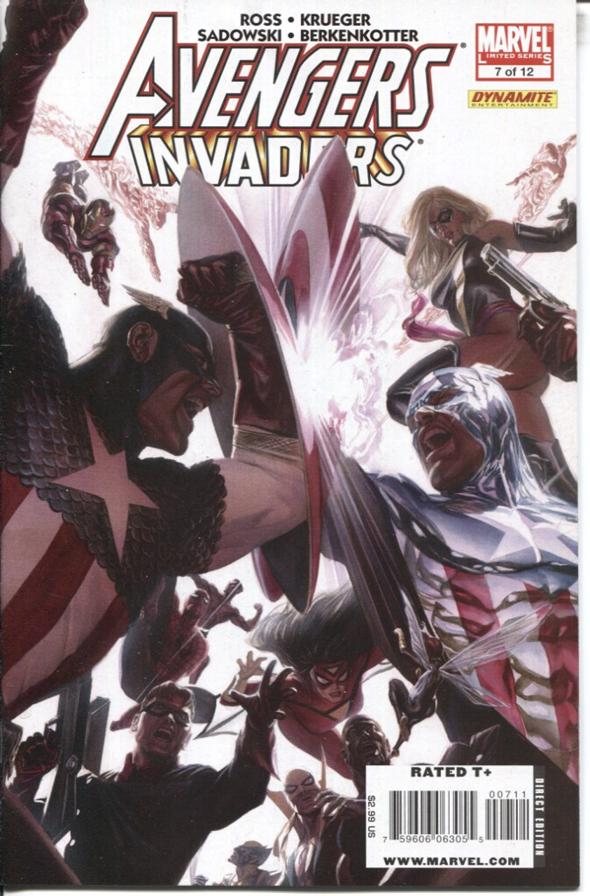 Avengers Invaders (2008 Series) #7 NM- 9.2