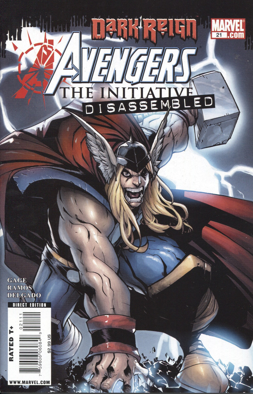 Avengers The Initiative (2007 Series) #21 NM- 9.2