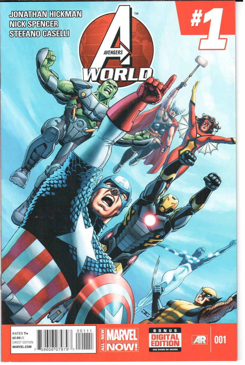 Avengers World (2014 Series) #1 NM- 9.2