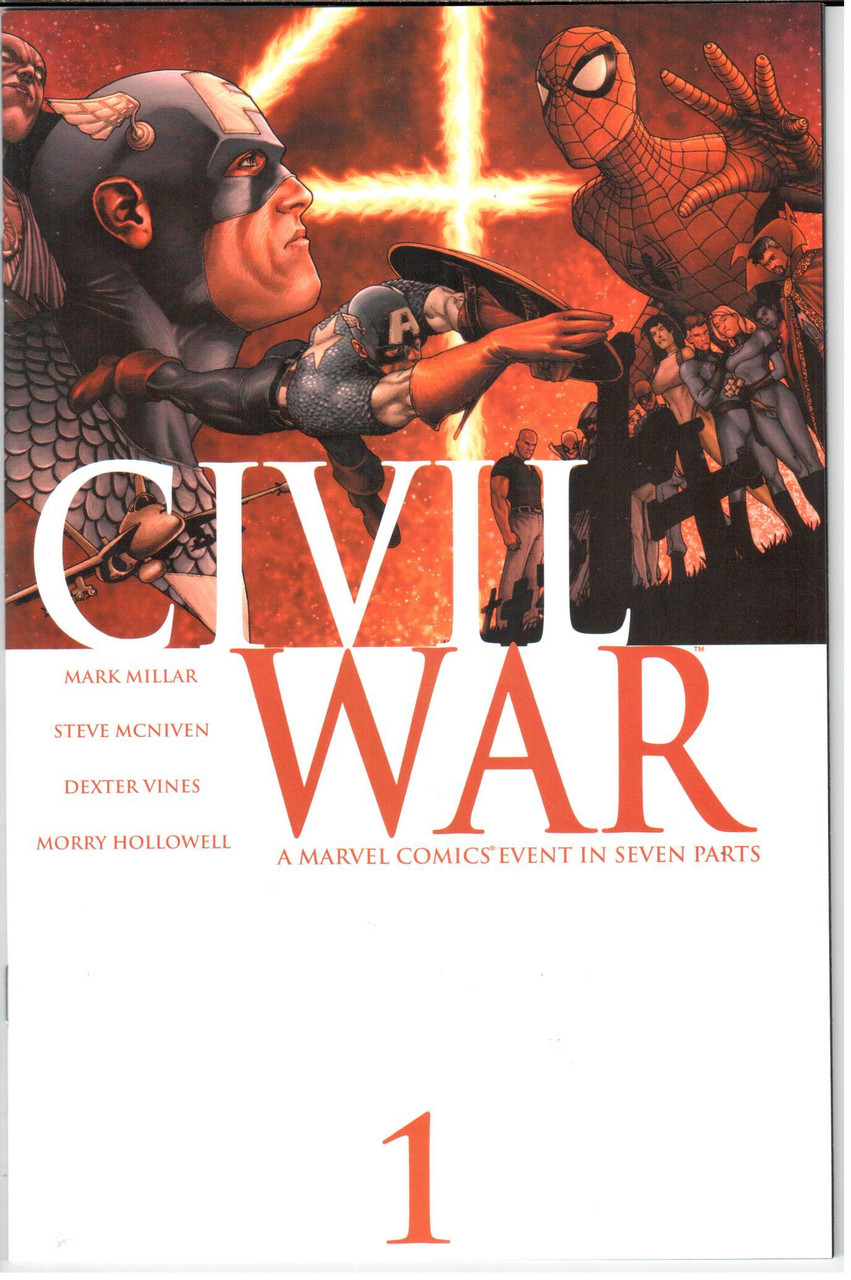 Civil War (2006 Series) #1 1st Print NM- 9.2