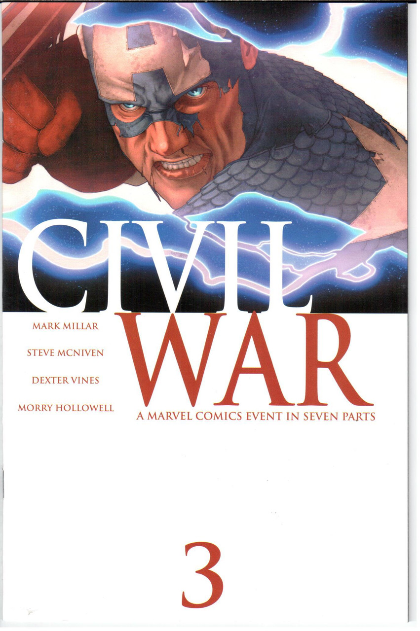 Civil War (2006 Series) #3 1st Print NM- 9.2
