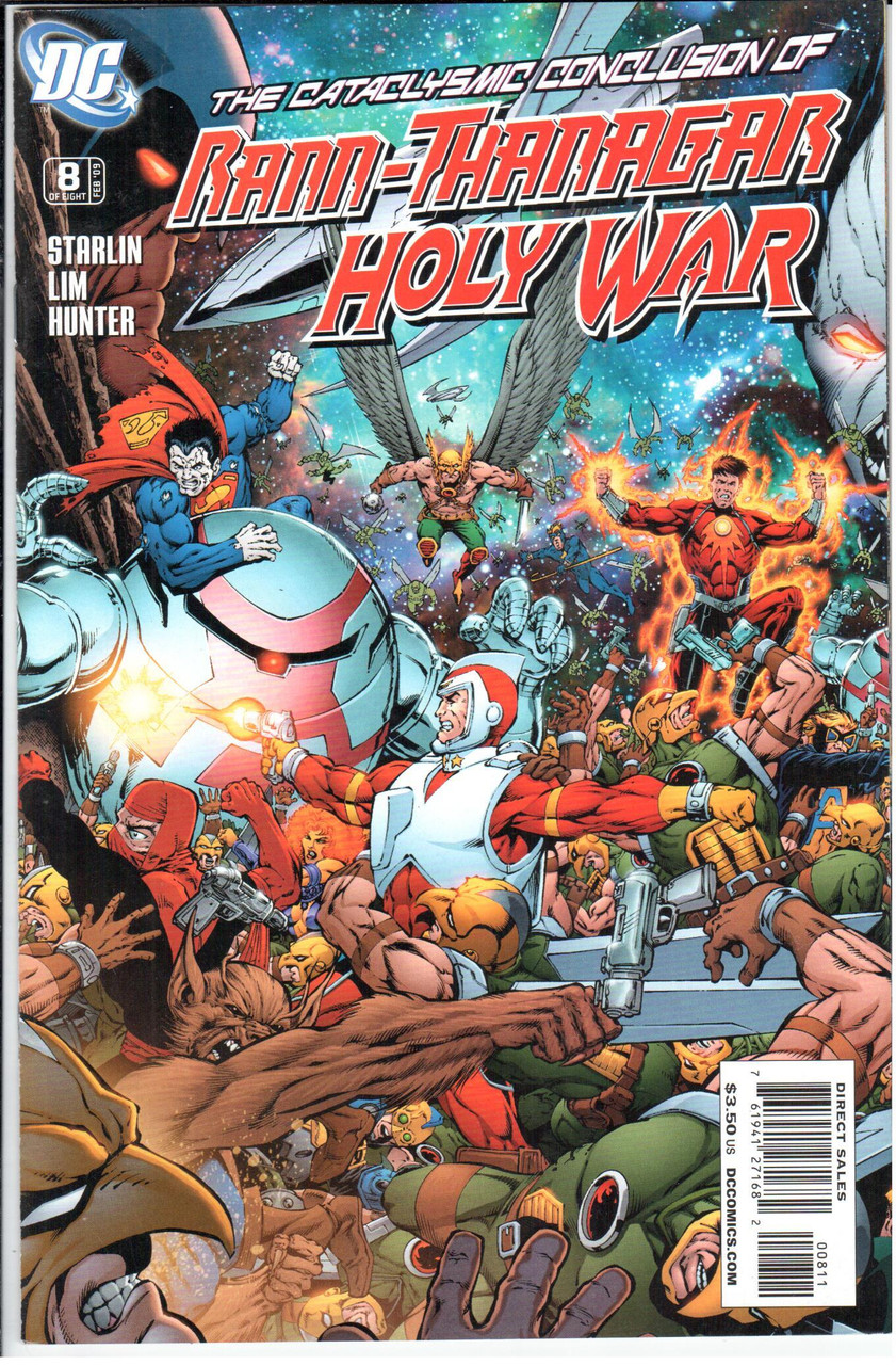 Rann-Thanagar Holy War (2008 Series) #8 NM- 9.2