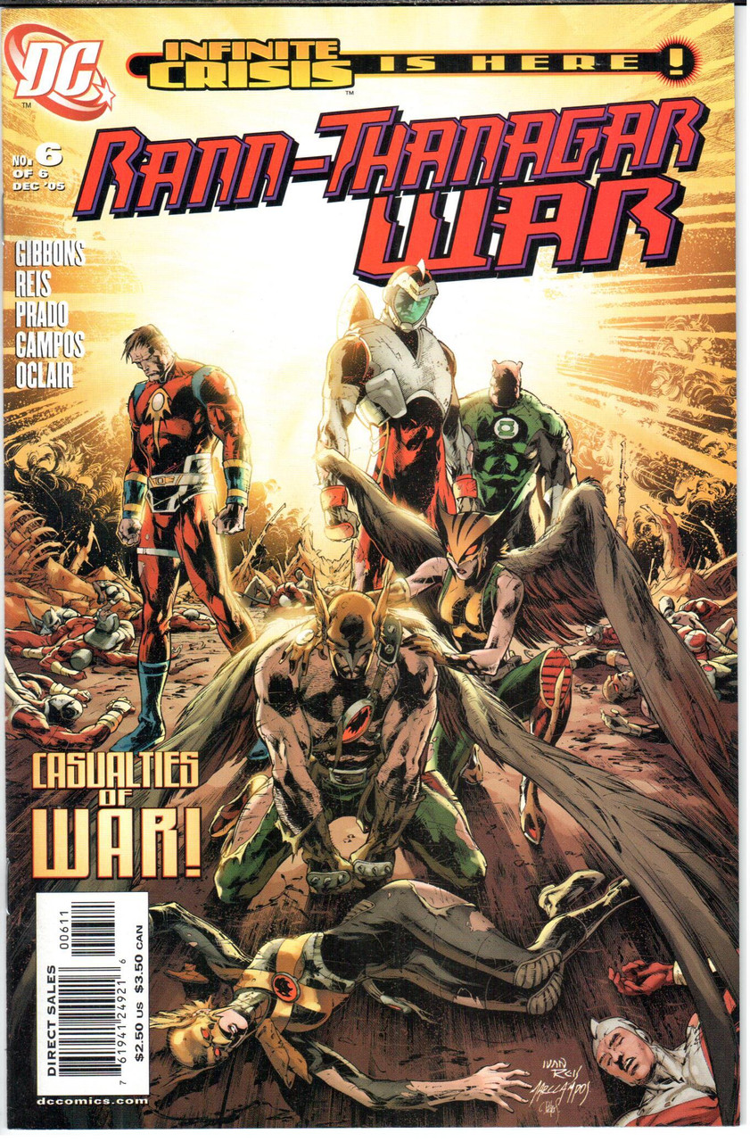 Rann-Thanagar War (2005 Series) #6 NM- 9.2