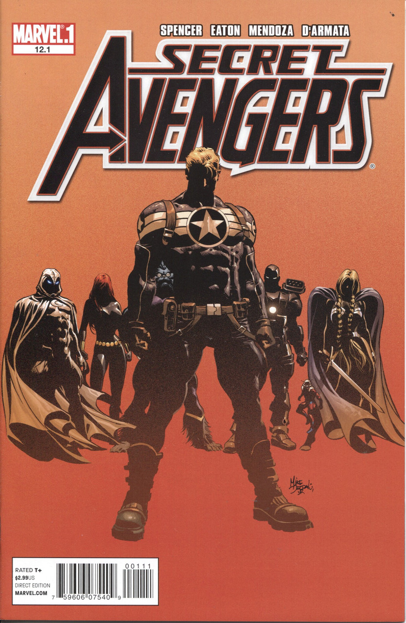 Secret Avengers (2010 Series) #12.1 NM- 9.2
