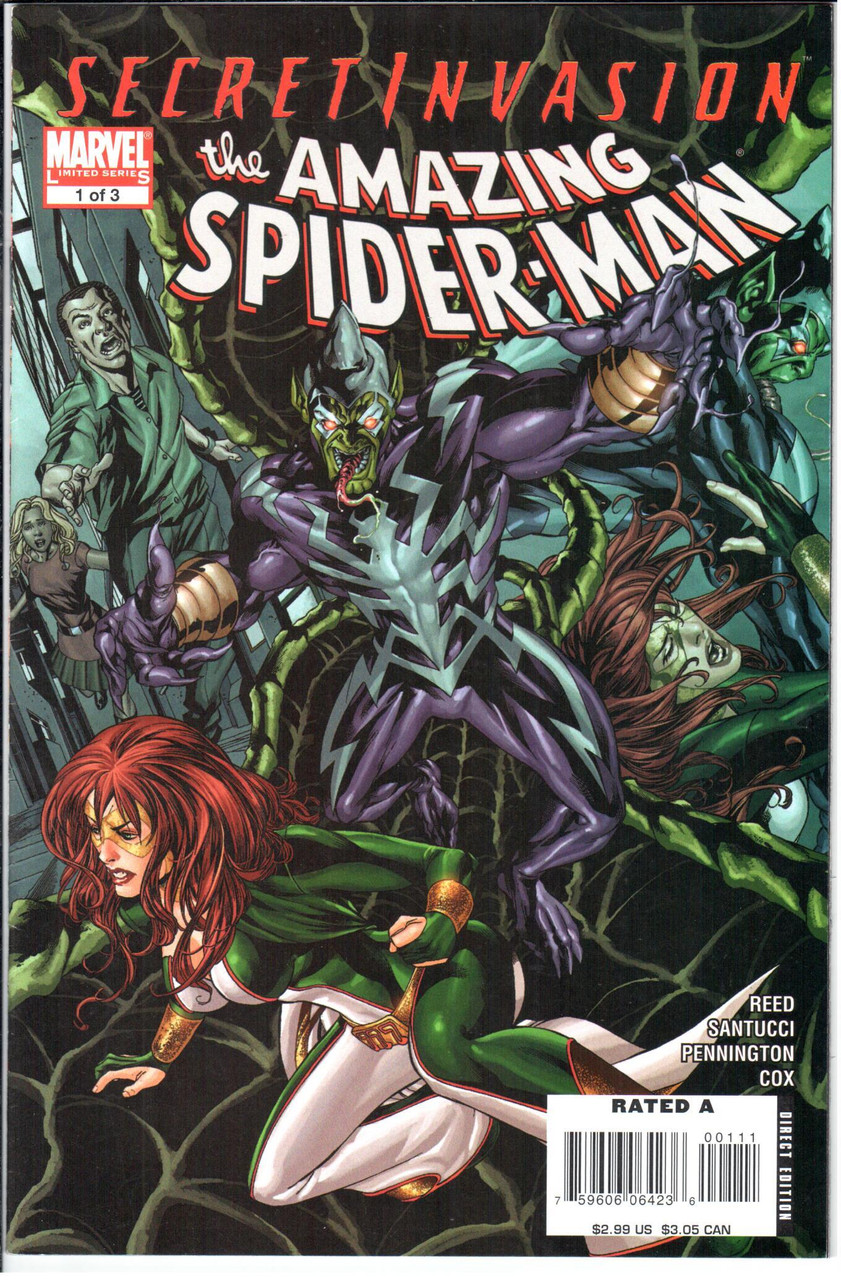 Secret Invasion Amazing Spider-Man #1 NM- 9.2