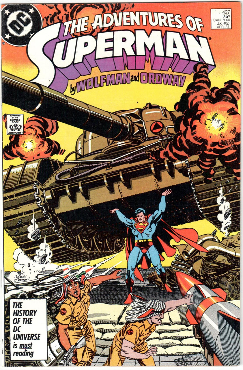 The Adventures of Superman (1987 Series) #427 NM- 9.2