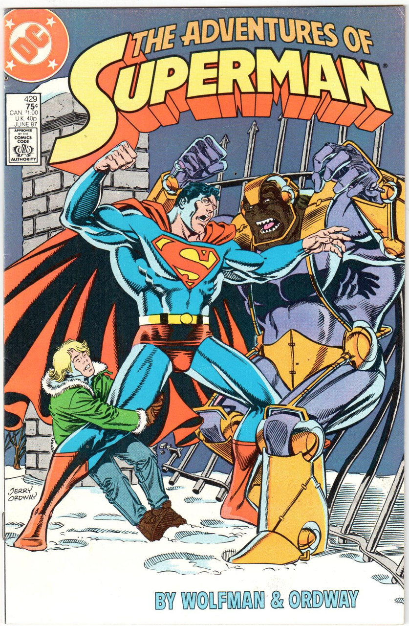 The Adventures of Superman (1987 Series) #429 NM- 9.2