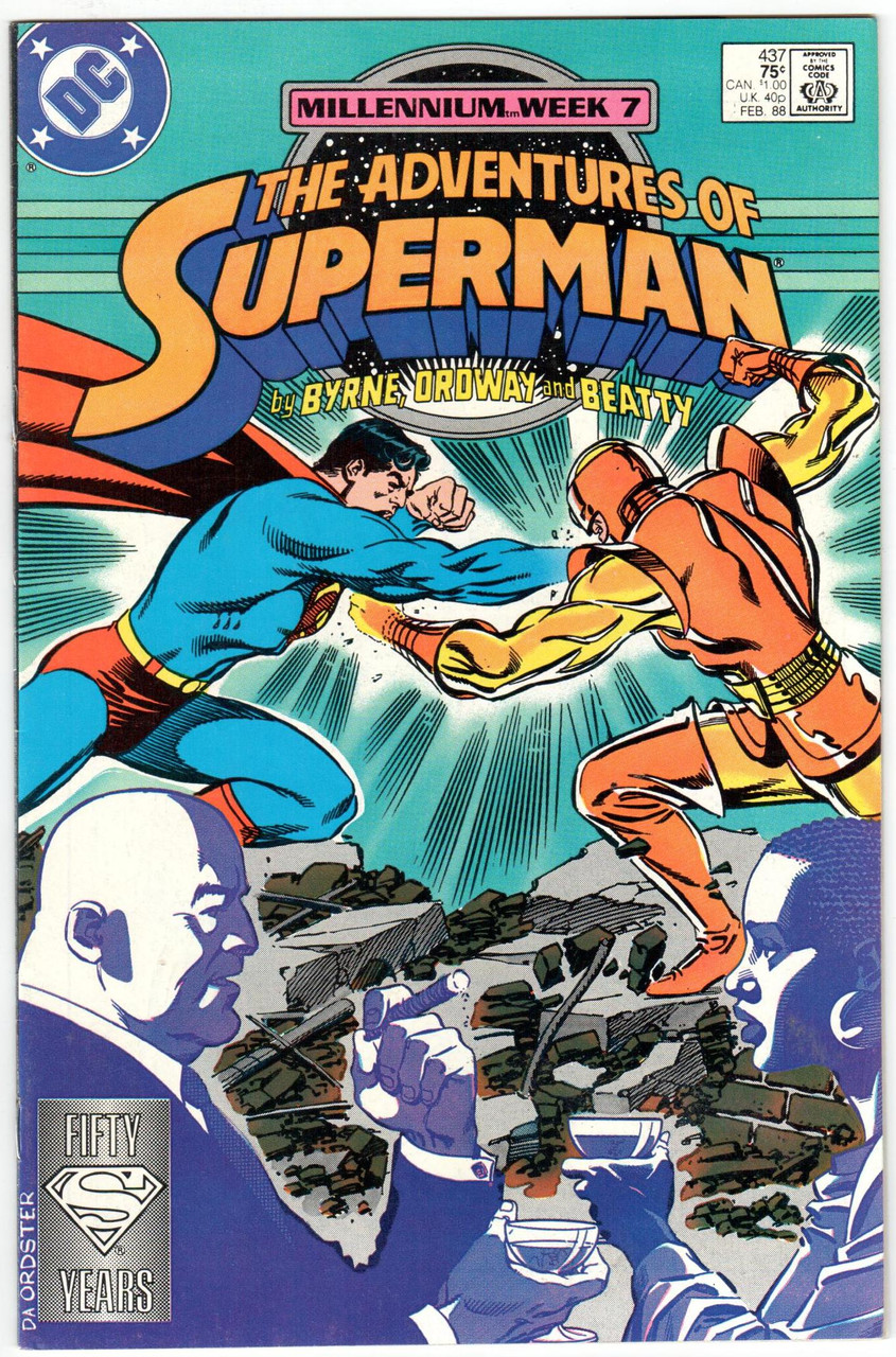 The Adventures of Superman (1987 Series) #437 NM- 9.2