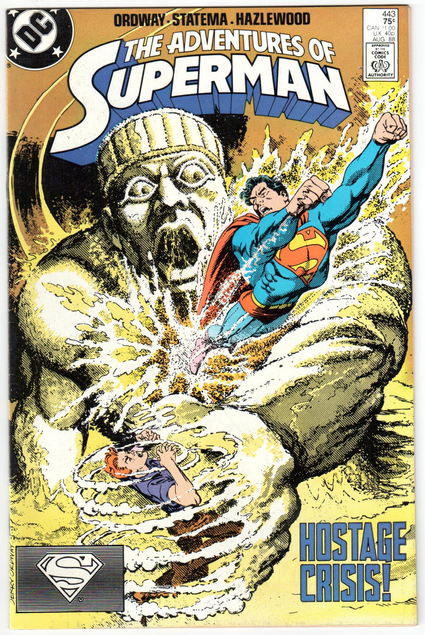 The Adventures of Superman (1987 Series) #443 NM- 9.2