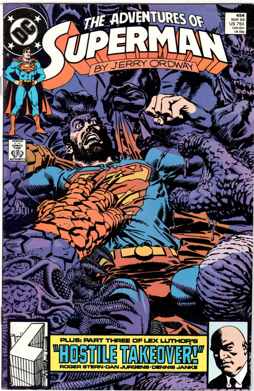 The Adventures of Superman (1987 Series) #454 NM- 9.2