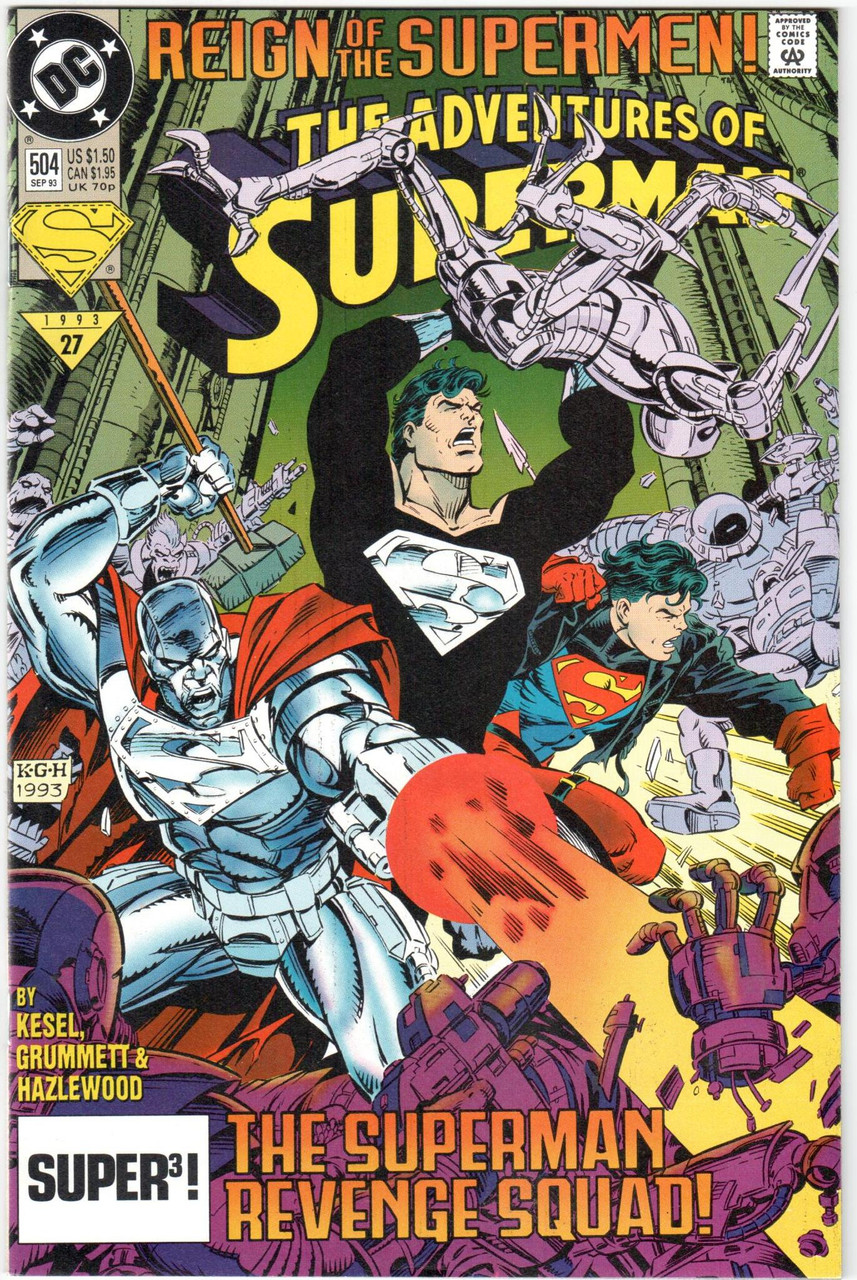 The Adventures of Superman (1987 Series) #504 NM- 9.2