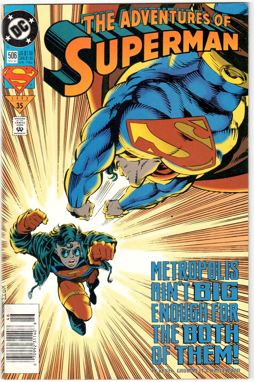 The Adventures of Superman (1987 Series) #506 VF 8.0