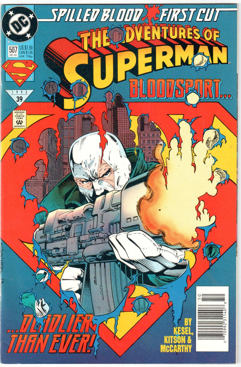 The Adventures of Superman (1987 Series) #507 NM- 9.2