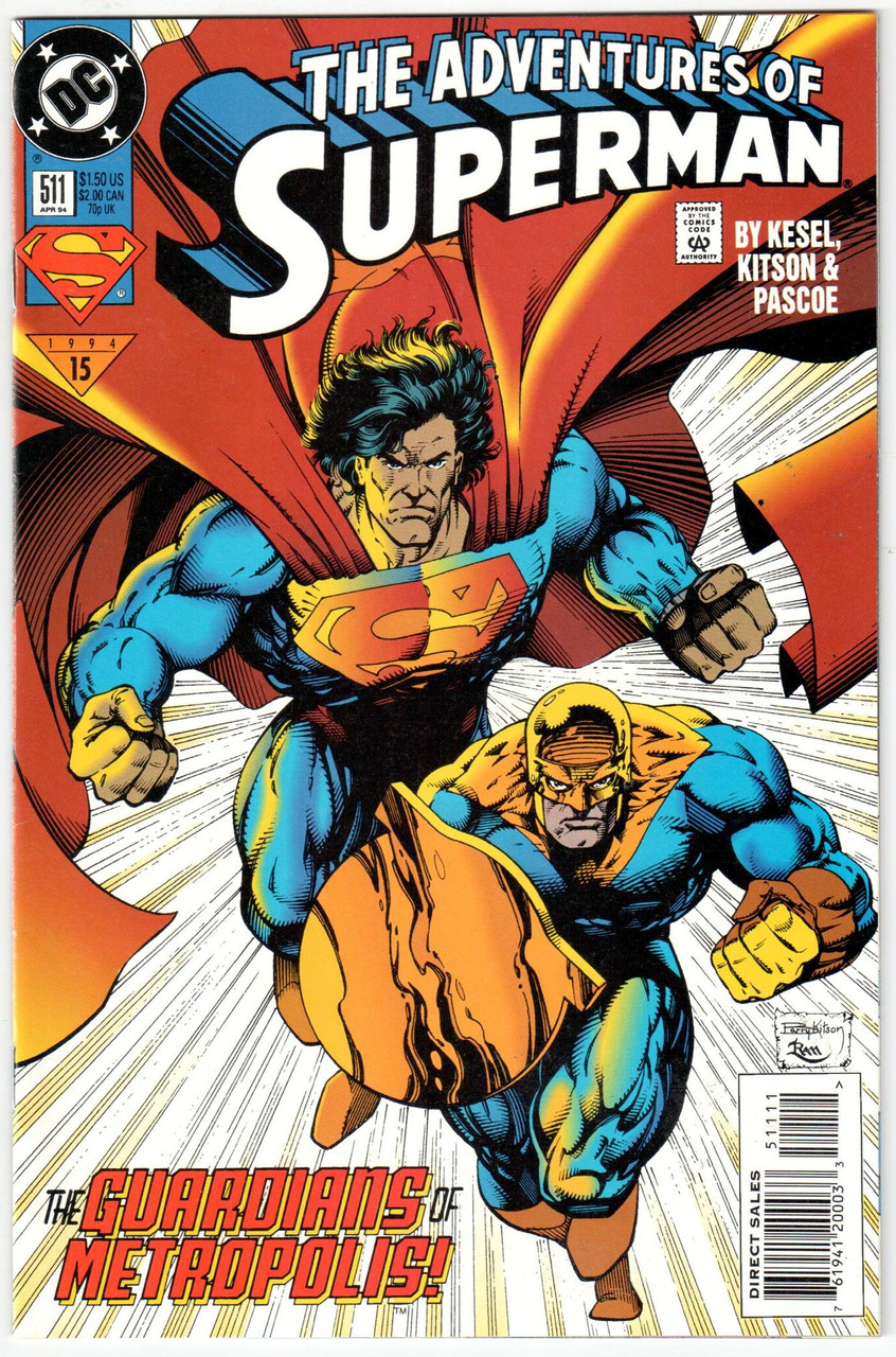 The Adventures of Superman (1987 Series) #511 NM- 9.2