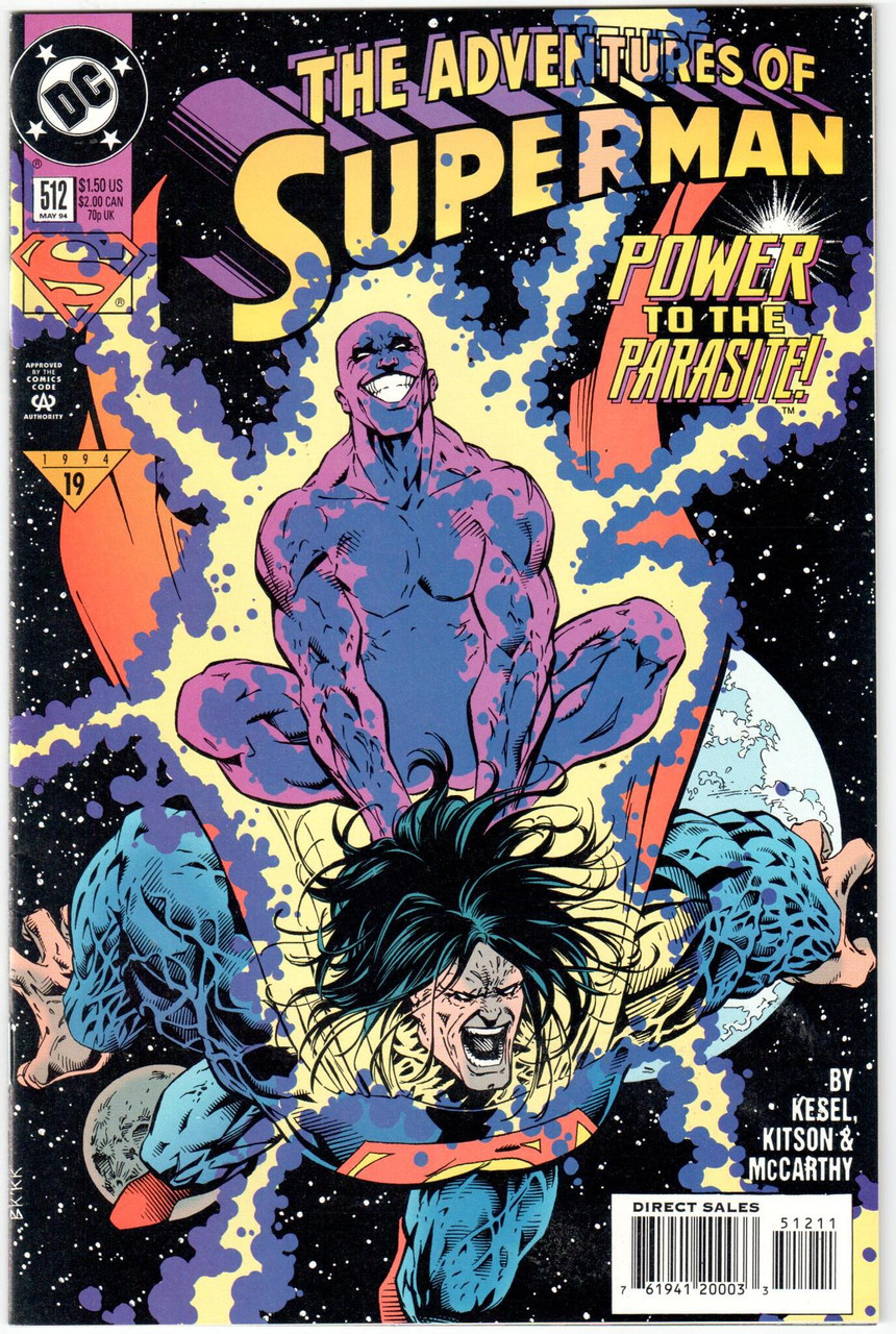The Adventures of Superman (1987 Series) #512 NM- 9.2