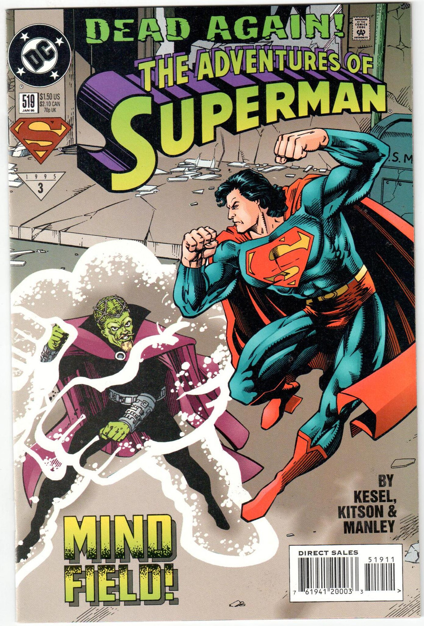 The Adventures of Superman (1987 Series) #519 NM- 9.2