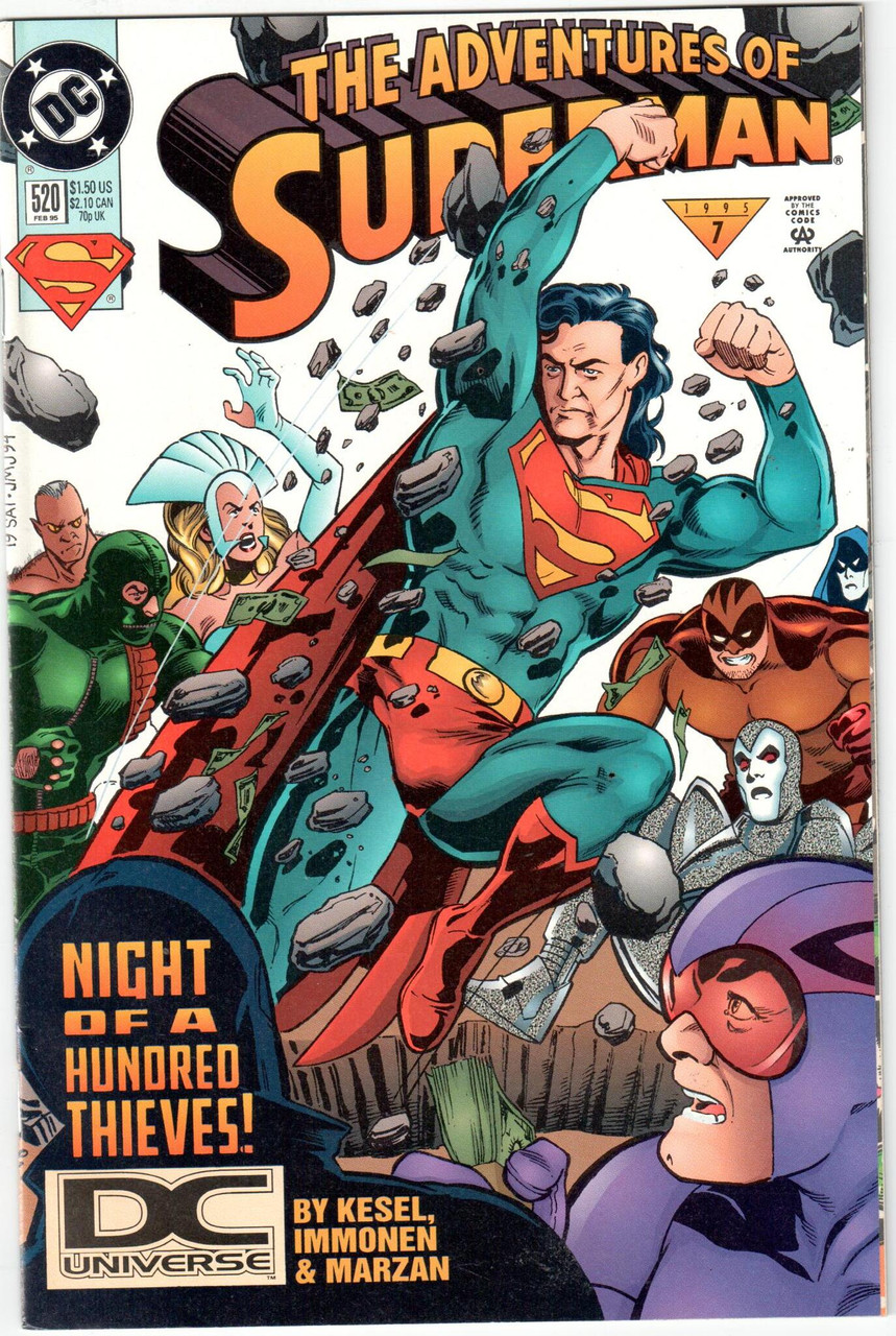 The Adventures of Superman (1987 Series) #520 NM- 9.2