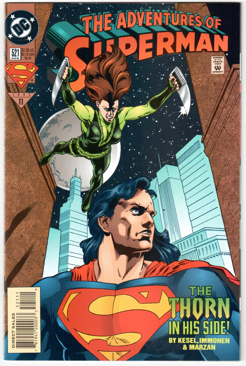 The Adventures of Superman (1987 Series) #521 NM- 9.2