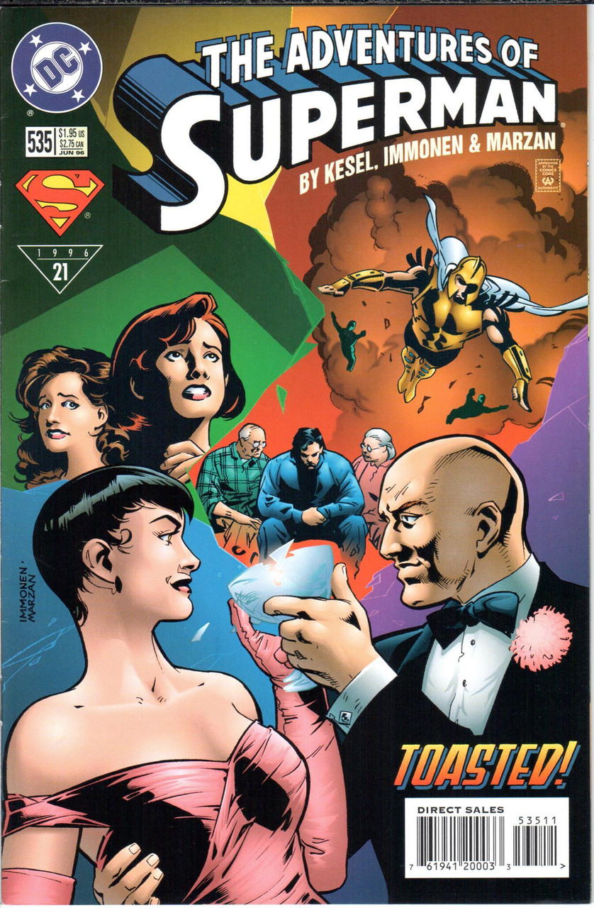 The Adventures of Superman (1987 Series) #535 NM- 9.2