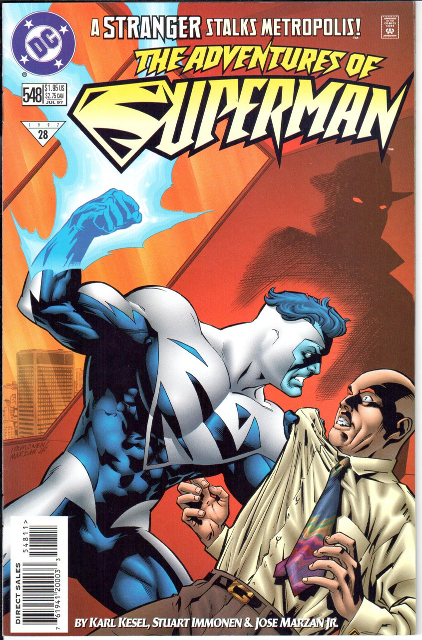 The Adventures of Superman (1987 Series) #548 NM- 9.2