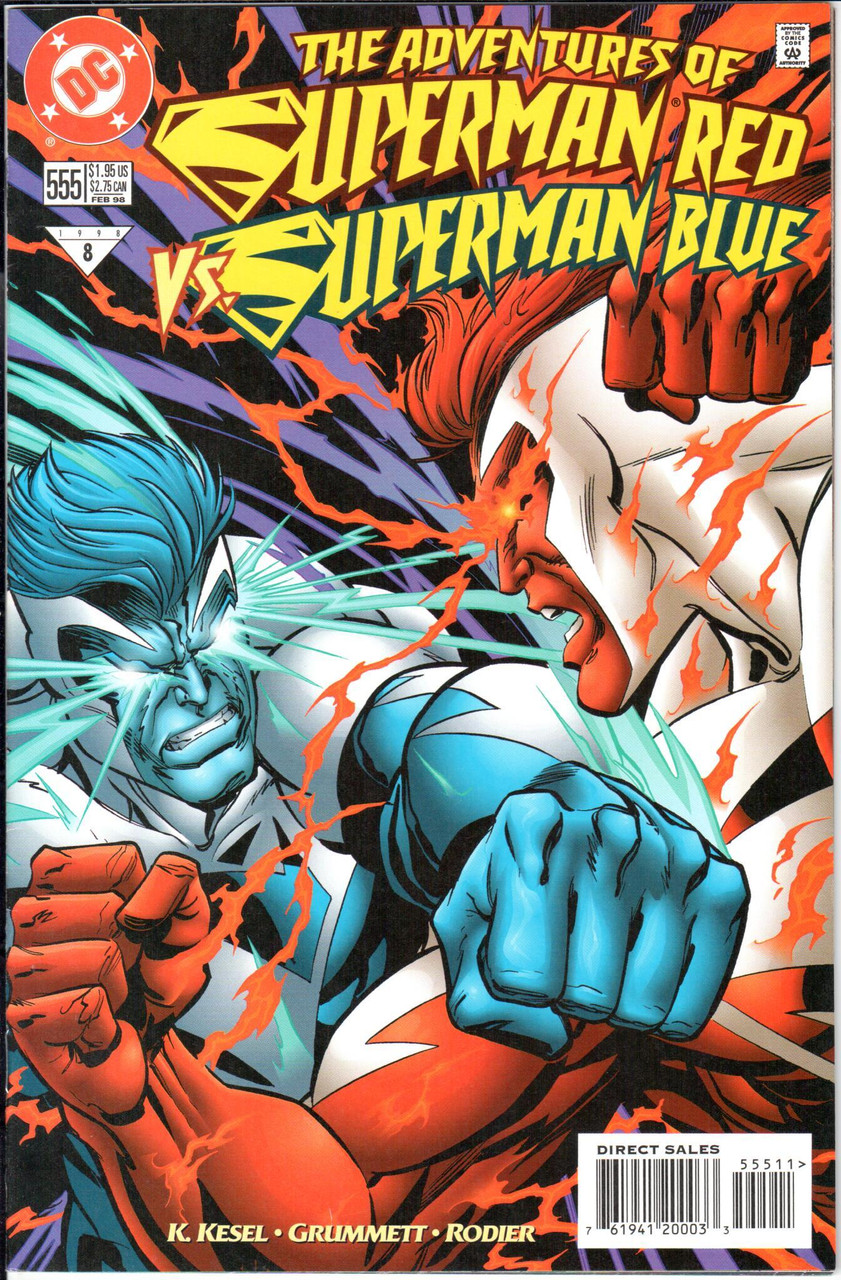 The Adventures of Superman (1987 Series) #555 NM- 9.2