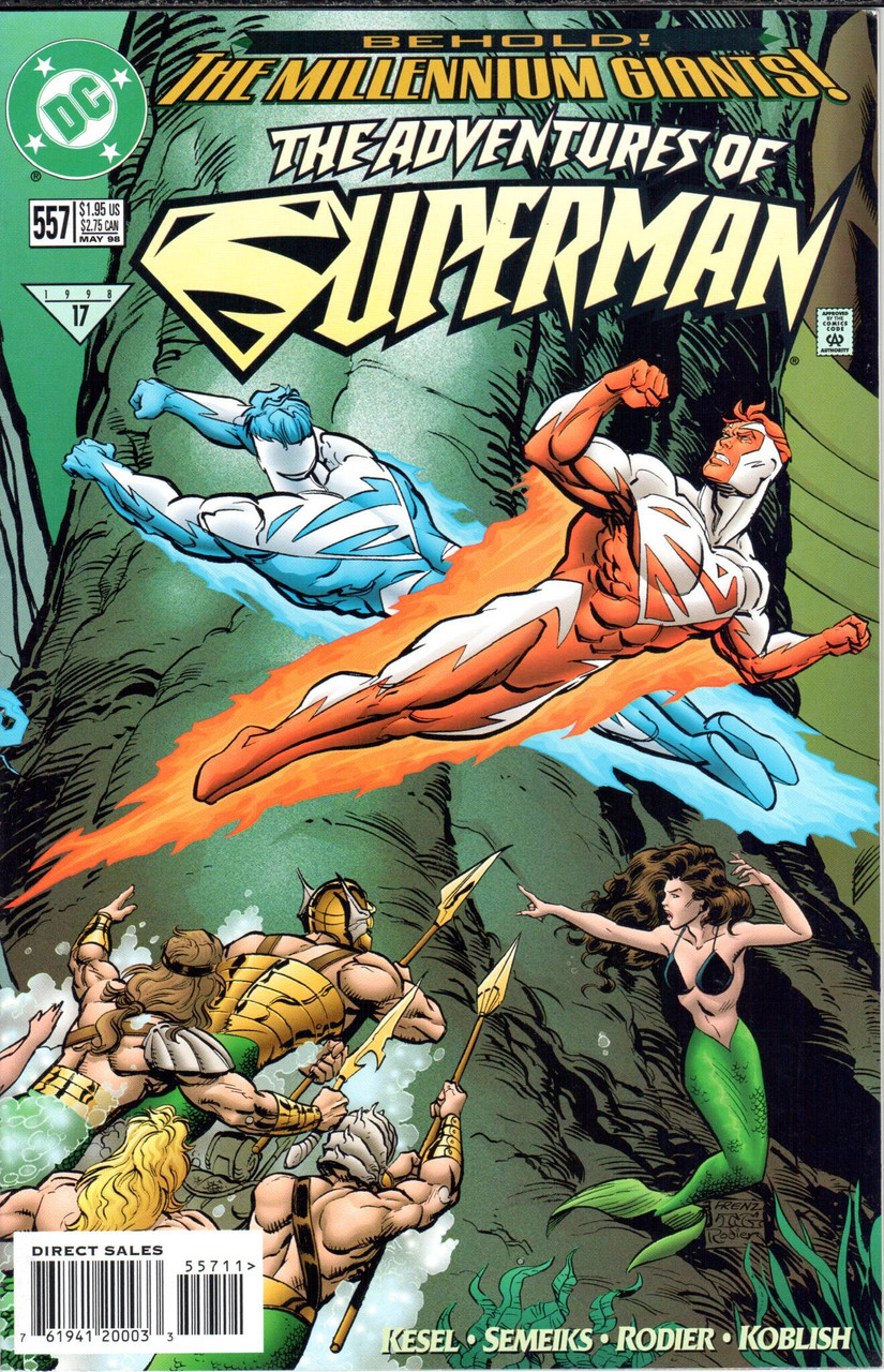 The Adventures of Superman (1987 Series) #557 NM- 9.2