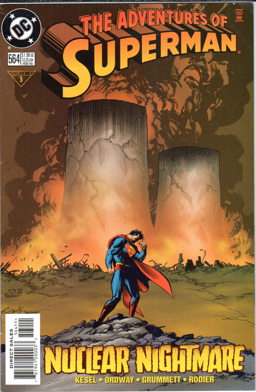 The Adventures of Superman (1987 Series) #564 NM- 9.2