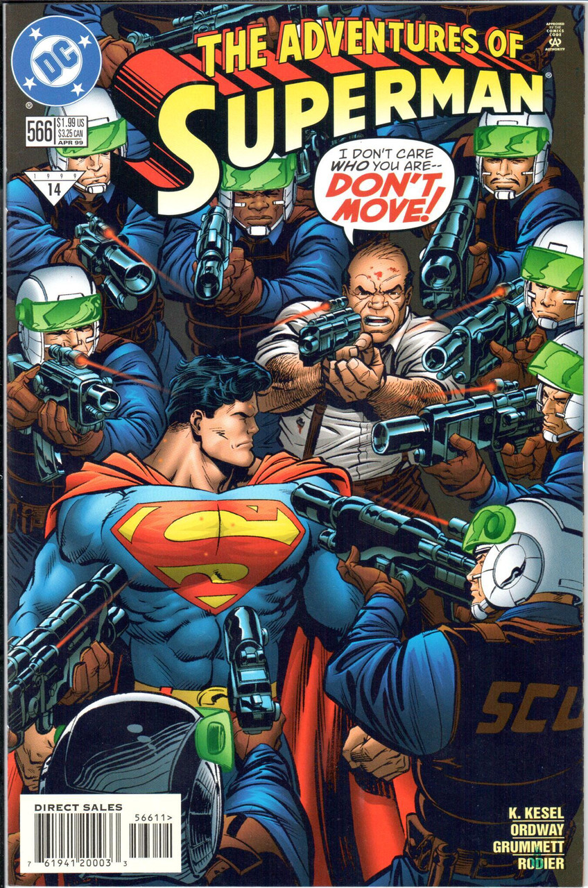 The Adventures of Superman (1987 Series) #566 NM- 9.2