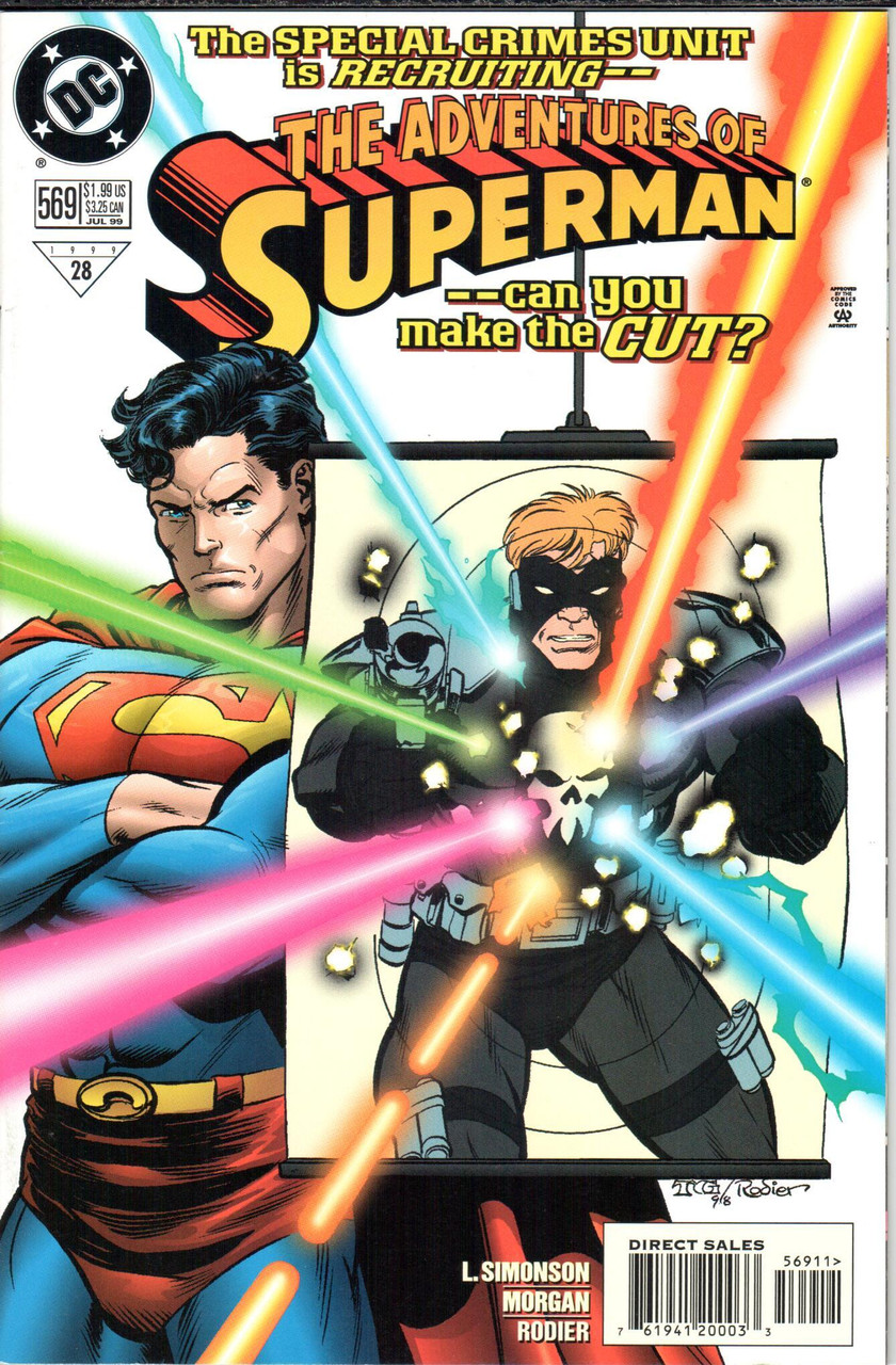 The Adventures of Superman (1987 Series) #569 NM- 9.2