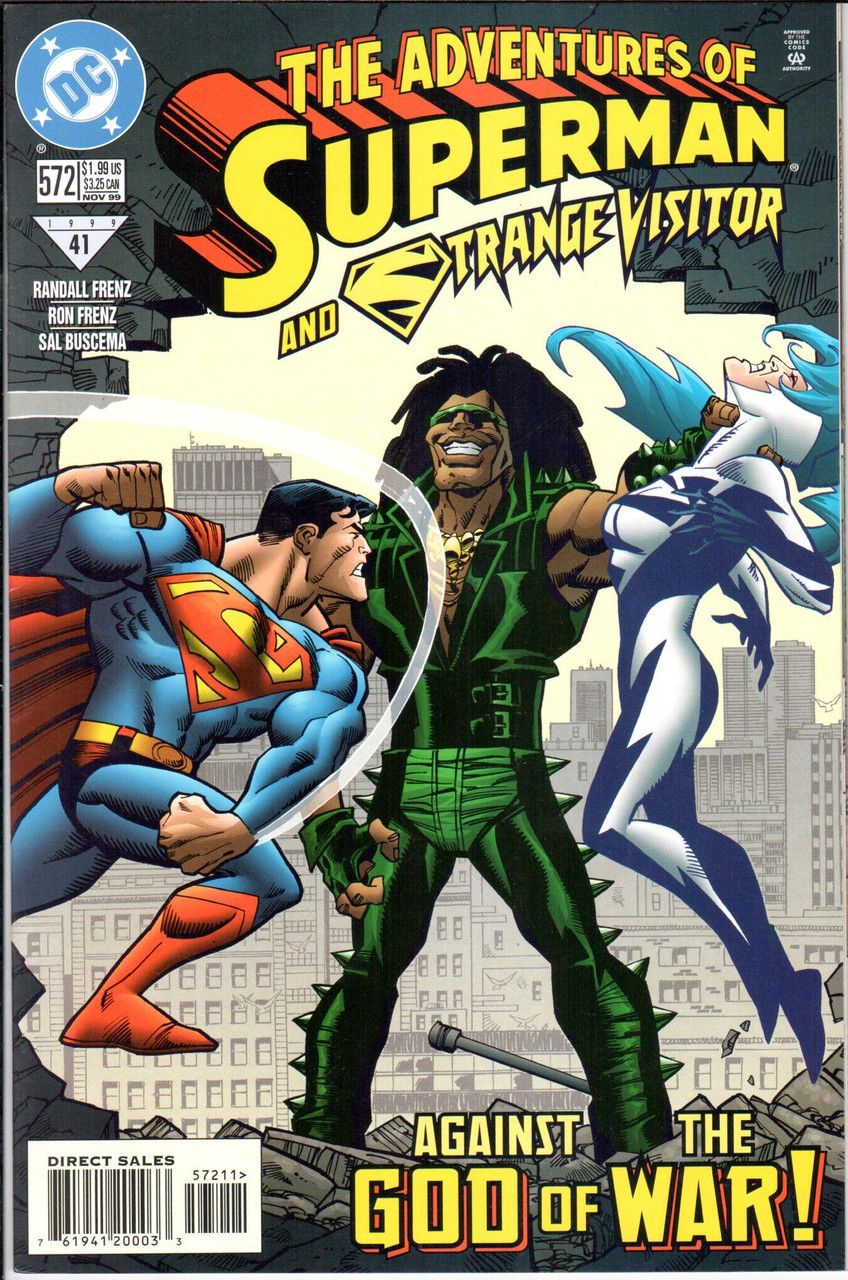 The Adventures of Superman (1987 Series) #572 NM- 9.2