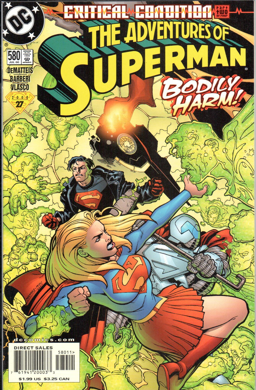 The Adventures of Superman (1987 Series) #580 NM- 9.2