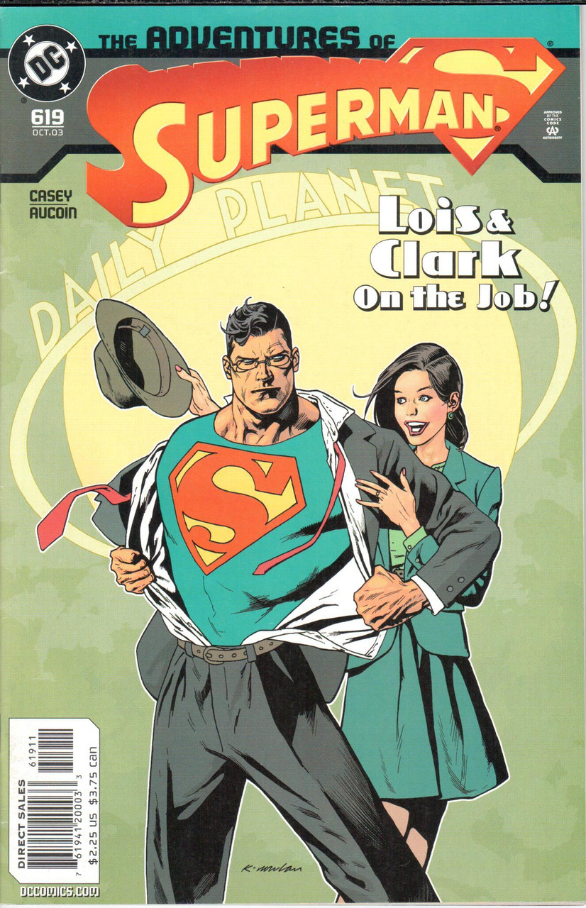 The Adventures of Superman (1987 Series) #619 NM- 9.2