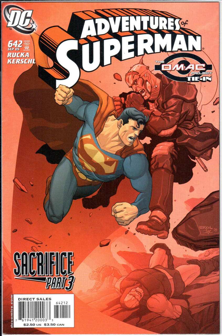 The Adventures of Superman (1987 Series) #642 2nd NM- 9.2