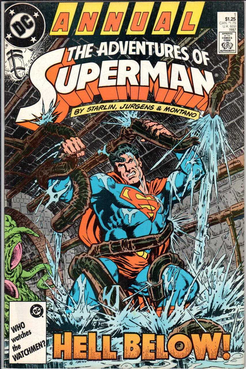 The Adventures of Superman (1987 Series) #1 Annual VF 8.0