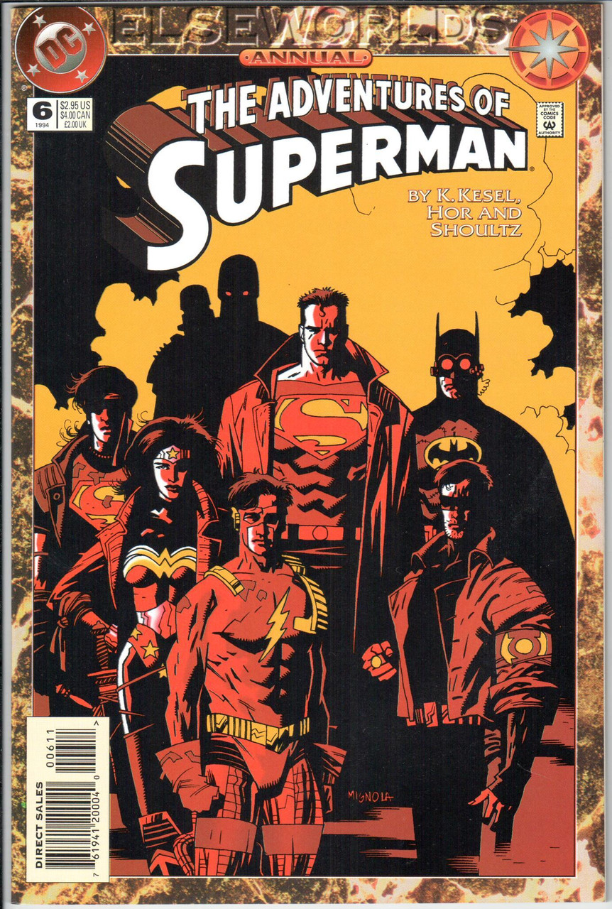 The Adventures of Superman (1987 Series) #6 Annual NM- 9.2