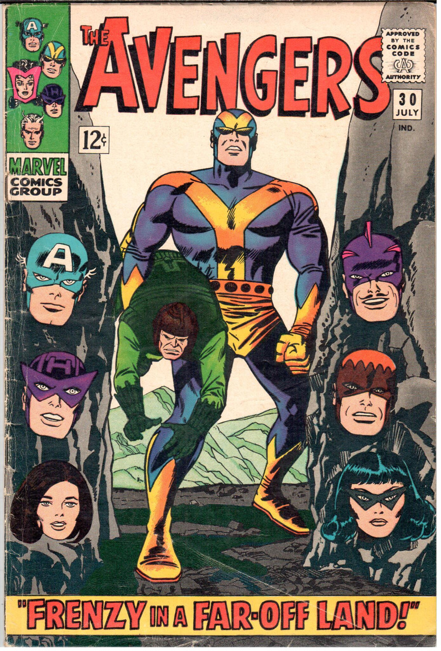 The Avengers (1963 Series) #30 VG/FN 5.0