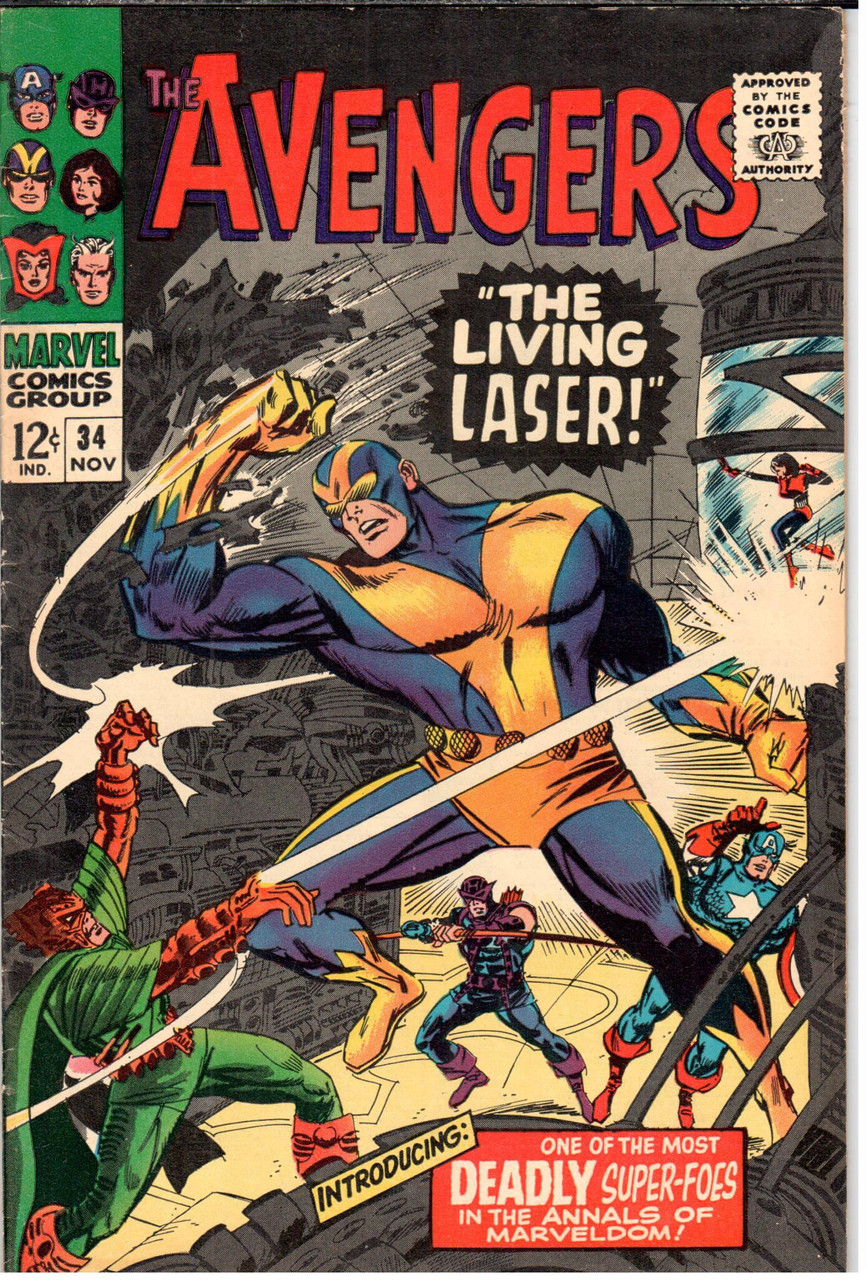 The Avengers (1963 Series) #34 FN- 5.5