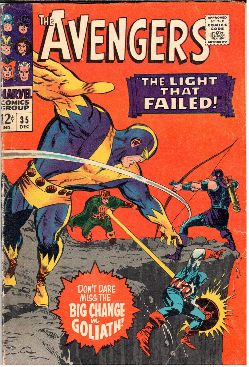 The Avengers (1963 Series) #35 VG+ 4.5