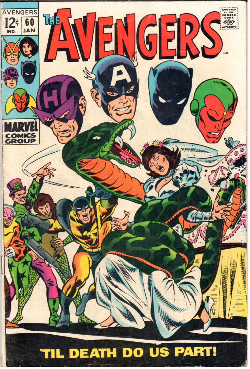 The Avengers (1963 Series) #60 VG/FN 5.0