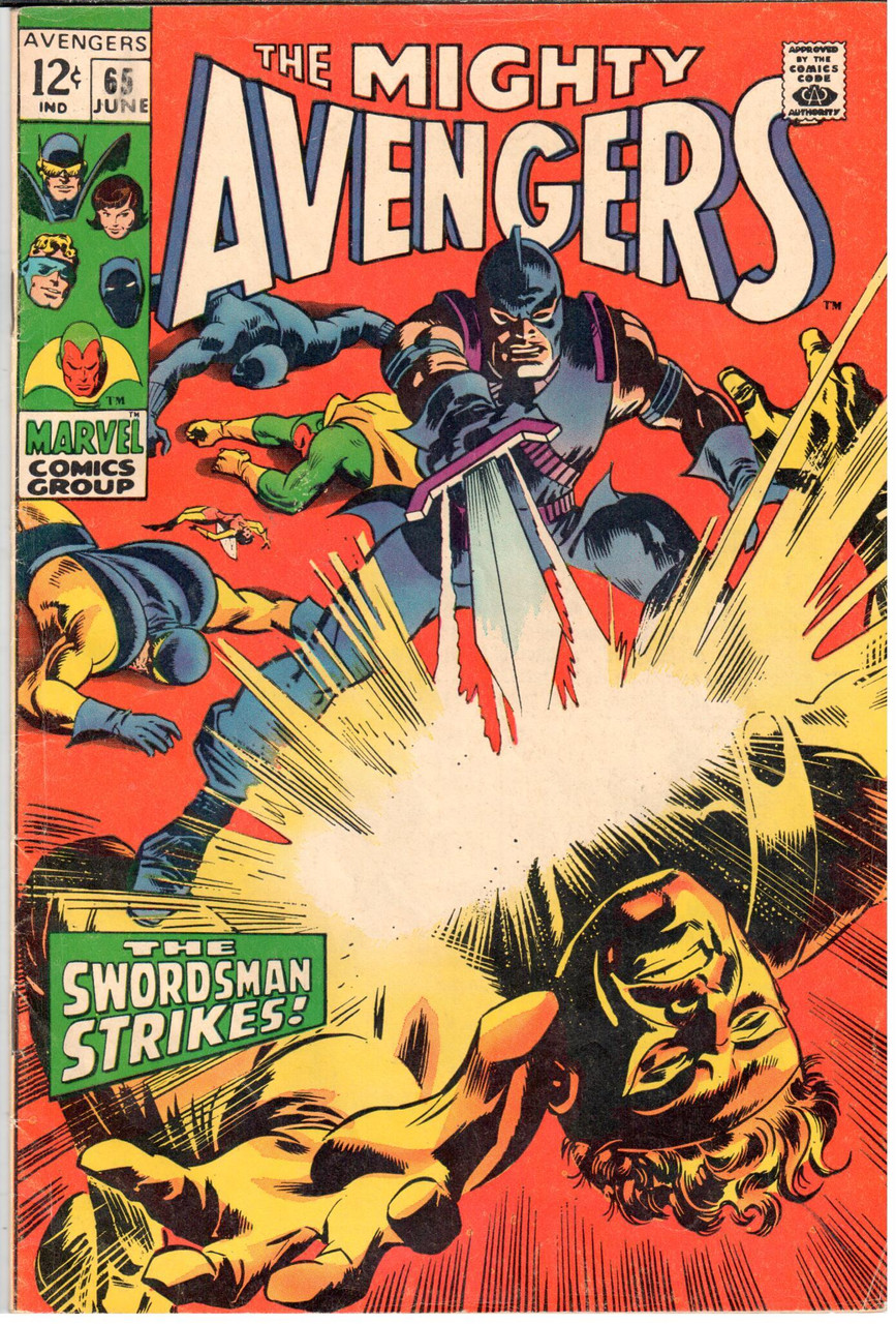 The Avengers (1963 Series) #65 VG+ 4.5