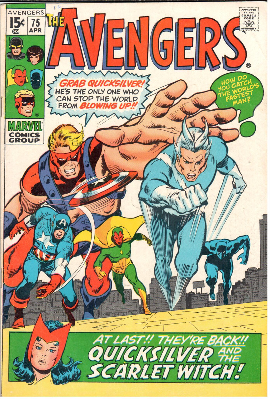 The Avengers (1963 Series) #75 FN+ 6.5