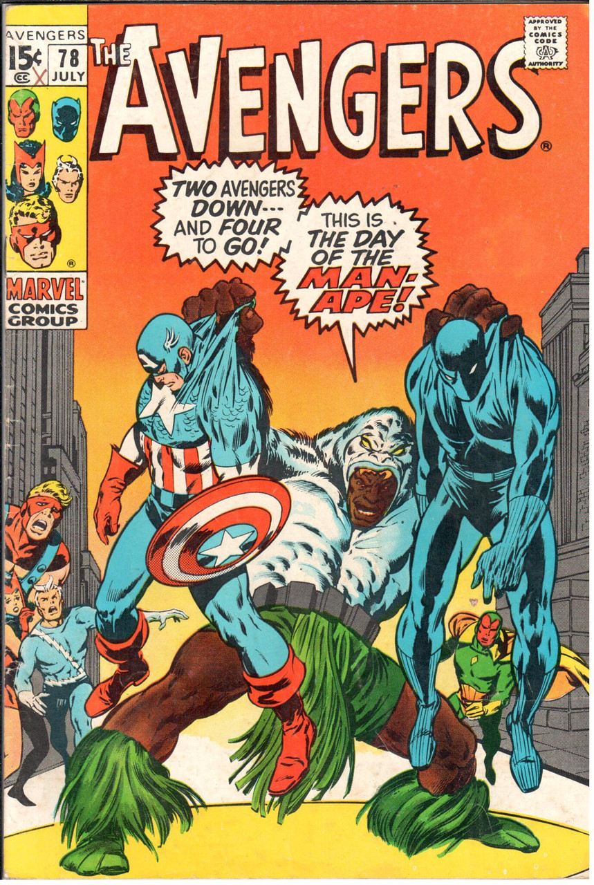The Avengers (1963 Series) #78 VG/FN 5.0
