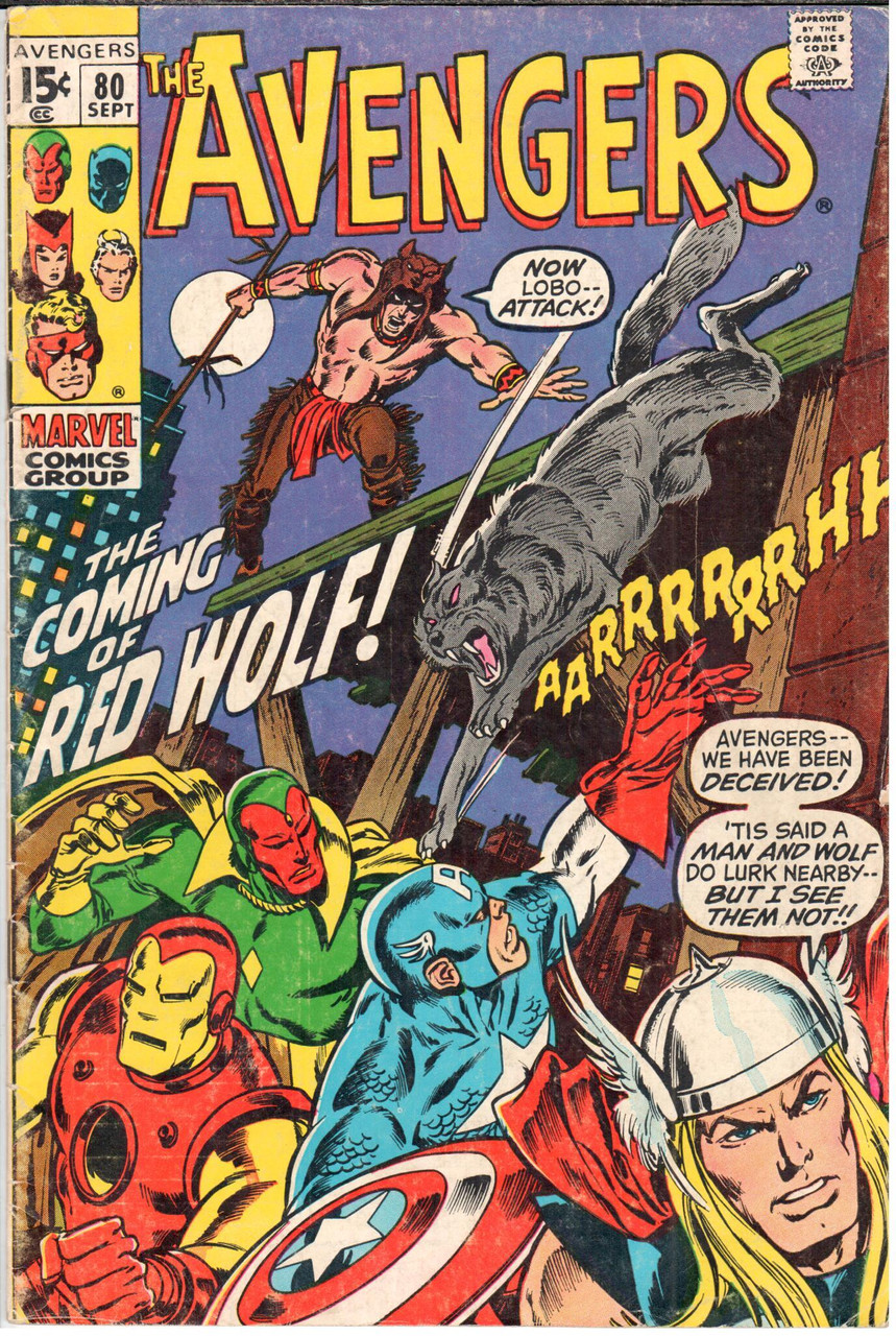 The Avengers (1963 Series) #80 VG+ 4.5